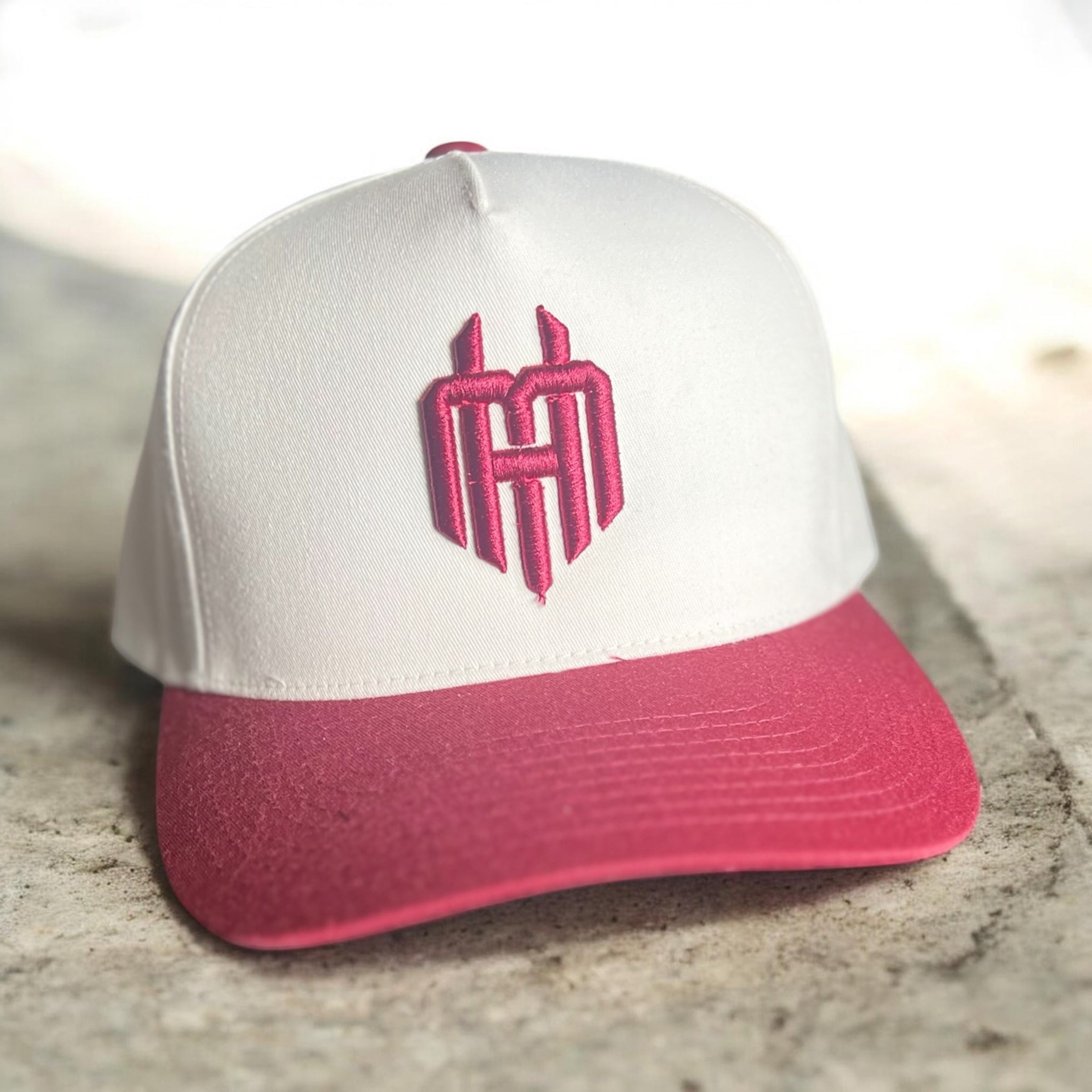 Muscle Hustle Signature Trucker (burgandy)