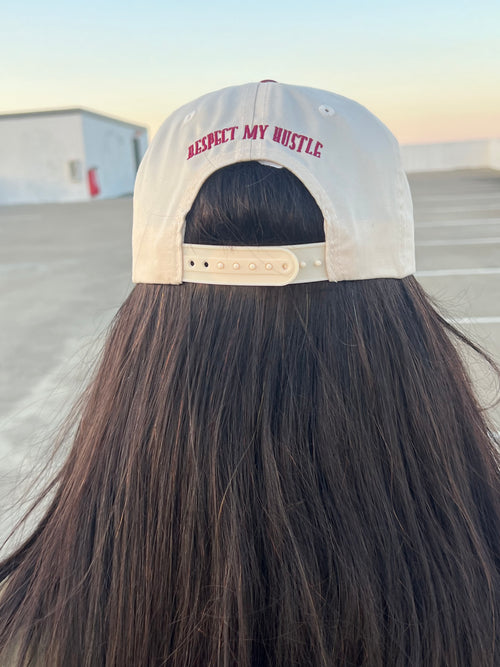 Muscle Hustle Signature Trucker (burgandy)